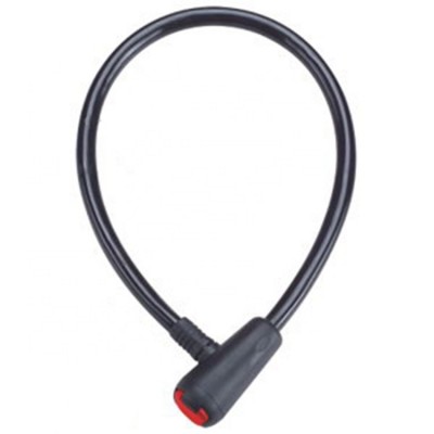 SL605 Nurbo wire bicycle lock with keys