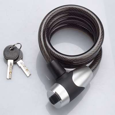 SL545 Bicycle retracbable cable lock light key baby carriage lock