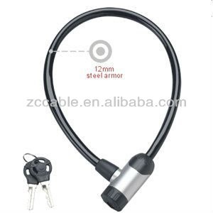 SL619 Nurbo steel wire lock bike lock bicycle lock retractable lock coiling lock cable lock