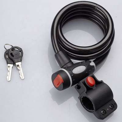 Nurbo SL529 Bicycle coiling cable accessaries retracbable lock motorcycle mutil-function lock