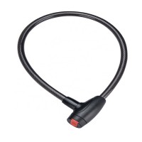 SL489 Nurbo smoke black color bravo cable bike lock