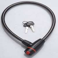 SL470 Nurbo Hot sale security bicycle lock steel cable lock